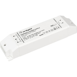 Блок питания ARV-SN24040-TRIAC (24V, 1.65A, 40W) (Arlight, IP20 Пластик, 3 года) 030934