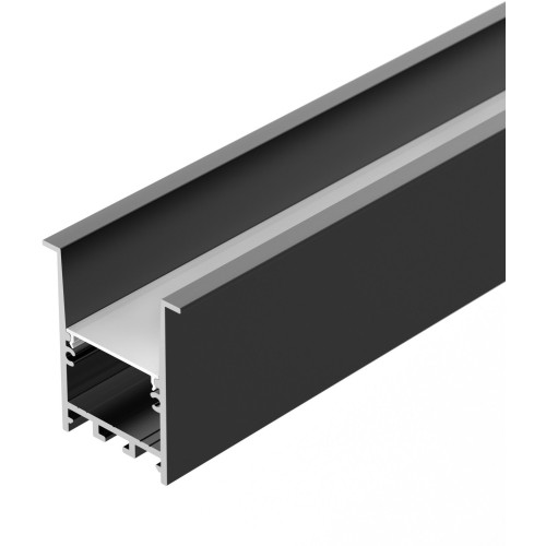 Профиль SL-COMFORT-4551-F-2000 ANOD BLACK (Arlight, Алюминий) 031766