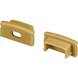 Заглушка LINE-1708 GOLD с отверстием (Arlight, Пластик) 039993