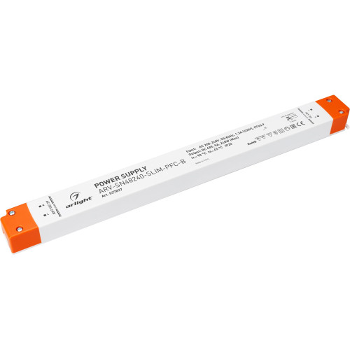 Блок питания ARV-SN48240-SLIM-PFC-B (48V, 5A, 240W) (Arlight, IP20 Пластик, 3 года) 027837