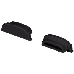 Заглушка ARH-BENT-W18 BLACK глухая (Arlight, Пластик) 039590
