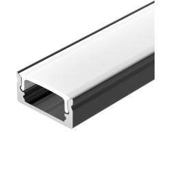 Профиль LINE-1708-2000 ANOD BLACK (Arlight, Алюминий) 040299