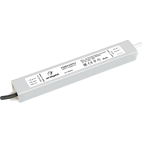 Блок питания ARPV-24045-D (24V, 1.9A, 45W) (Arlight, IP67 Металл, 3 года) 022696
