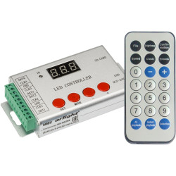 Контроллер HX-802SE-2 (6144 pix, 5-24V, SD-карта, ПДУ) (Arlight) 022992