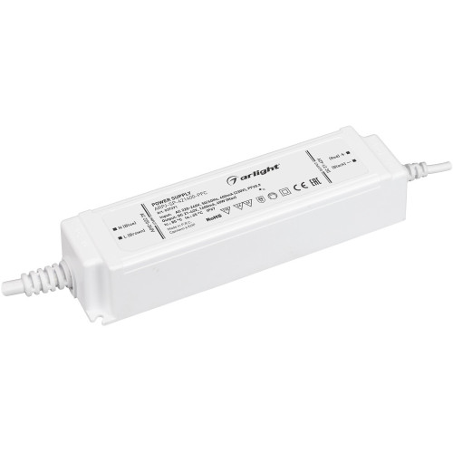 Блок питания ARPJ-SP-421400-PFC (60W, 21-42V, 1.4A) (Arlight, IP67 Пластик, 5 лет) 037271