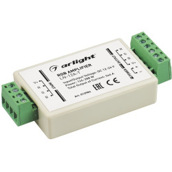 RGB-усилитель LN-12A-T (12/24V, 144/288W) (Arlight, IP20 Пластик, 1 год) 012984