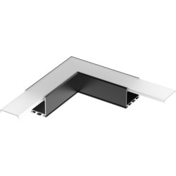 Угол PLS-LOCK-H25-L90 BLACK (с экраном MAT-L) (Arlight, Металл) 031268