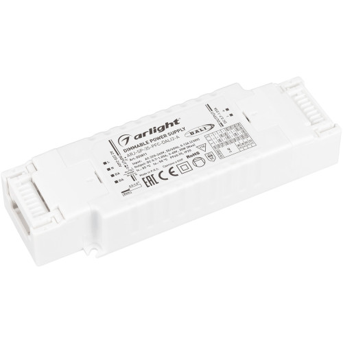 Блок питания ARJ-SP-35-PFC-DALI2-A (35W, 3-40V, 0.7-1.05 A) (Arlight, IP20 Пластик, 5 лет) 033811