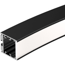 Профиль SL-ARC-3535-D1500-N90 BLACK (1180мм, дуга 1 из 4) (Arlight, Алюминий) 026596