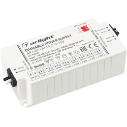 Блок питания ARJ-SP-20-PFC-0-10V (20W, 350-700mA) (Arlight, IP20 Пластик, 5 лет) 030929