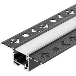 Профиль SL-LINIA20-FANTOM-2500 BLACK (Arlight, Алюминий) 039071