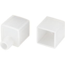 Заглушка WPH-FLEX-1414-TOP WHITE с отверстием (Arlight, Пластик) 040862
