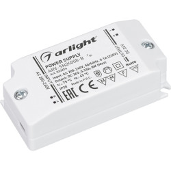 Блок питания ARV-SN24008-B (24V, 0.33A, 8W) (Arlight, IP20 Пластик, 3 года) 033274