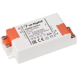 Блок питания ARJ-KE36500 (18W, 500mA, PFC) (Arlight, IP20 Пластик, 5 лет) 023075