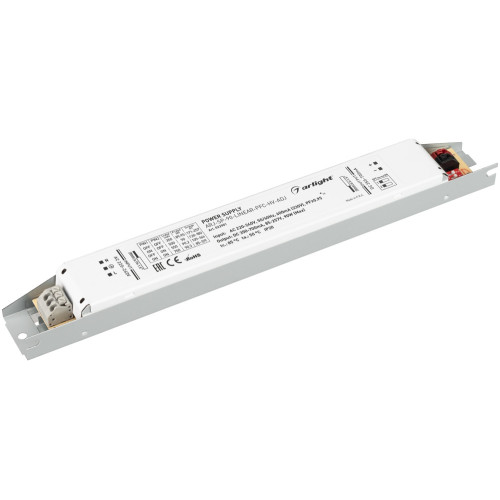 Блок питания ARJ-SP-90-LINEAR-PFC-HV-ADJ (90W, 350-700mA) (Arlight, IP20 Металл, 5 лет) 032901