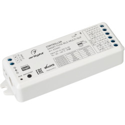 Контроллер SMART-TUYA-BLE-MULTI-SUF (12-24V, 5x3A, RGB-MIX, 2.4G) (Arlight, IP20 Пластик, 5 лет) 033001