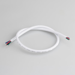 Провод питания ARL-MOONLIGHT-20AWG-4W-D6-CU-500 White (Arlight, Закрытый) 028124
