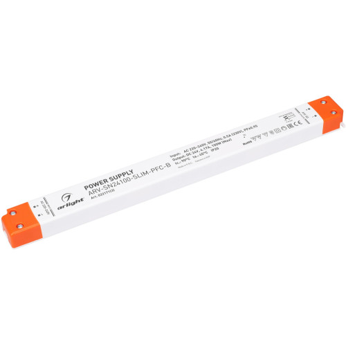 Блок питания ARV-SN24100-SLIM-PFC-B (24V, 4.17A, 100W) (Arlight, IP20 Пластик, 3 года) 022171(3)