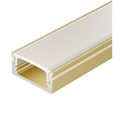 Профиль LINE-1708-2000 ANOD GOLD (Arlight, Алюминий) 039987