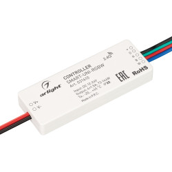 Контроллер SMART-UNI-RGBW (12-24V, 4x1.5A, 2.4G) (Arlight, IP20 Пластик, 5 лет) 031610