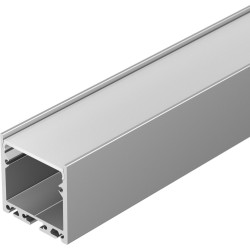 Профиль с экраном SL-LINE-3535-2500 ANOD+OPAL (Arlight, Алюминий) 020462