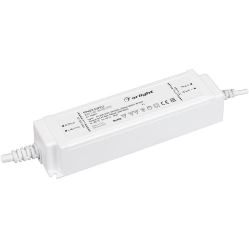 Блок питания ARPJ-SP-86700-PFC (60W, 43-86V, 0.7A) (Arlight, IP67 Пластик, 5 лет) 037891