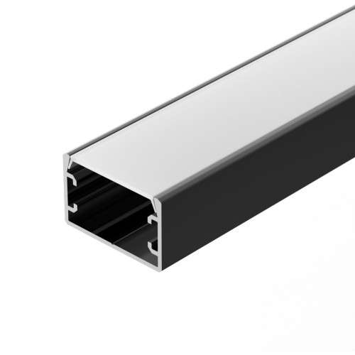Профиль PLS-LOCK-H16-SMT-2000 ANOD BLACK (Arlight, Алюминий) 033295
