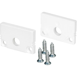 Заглушка SL-SLIM20-H13 WHITE с отверстием (Arlight, Пластик) 037536