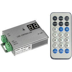 Контроллер HX-805 (2048 pix, 5-24V, SD-карта, ПДУ) (Arlight) 016999