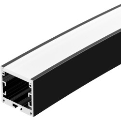 Профиль SL-ARC-3535-D3000-A45 BLACK (1180мм, дуга 1 из 8) (Arlight, Алюминий) 027634