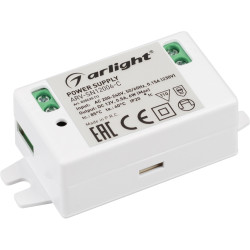 Блок питания ARV-SN12006-C (12V, 0.5A, 6W) (Arlight, IP20 Пластик, 3 года) 020425(1)
