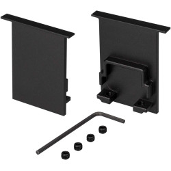 Заглушка SL-COMFORT-3551-F BLACK глухая (Arlight, Металл) 031787
