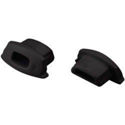 Заглушка ARH-BENT-W11 BLACK с отверстием (Arlight, Пластик) 039584