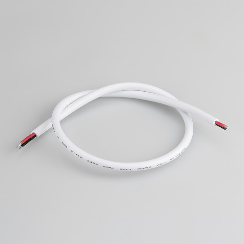 Провод питания ARL-MOONLIGHT-18AWG-2W-D6-CU-500 White (Arlight, Закрытый) 025559