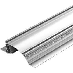 Профиль с экраном ALM-ARC-SINGLE-2000 ANOD+FROST (Arlight, Алюминий) 029850