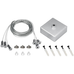 Подвес S2-LINE-3x4m Long Set (Silver Box, Pad 15x2mm) (Arlight, Металл) 023417