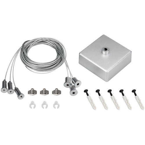 Подвес S2-LINE-3x4m Long Set (Silver Box, Pad 15x2mm) (Arlight, Металл) 023417