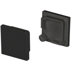 Заглушка SL-KANT-H16 SQUARE BLACK глухая (Arlight, Пластик) 037518