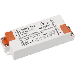 Блок питания ARJ-KE50600 (30W, 600mA, PFC) (Arlight, IP20 Пластик, 5 лет) 023077