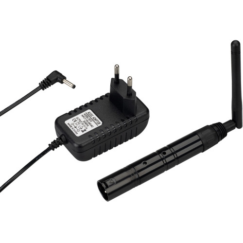 Усилитель SMART-DMX-Transmitter Black (5V, XLR3 Female, 2.4G) (Arlight, IP20 Металл, 5 лет) 028416