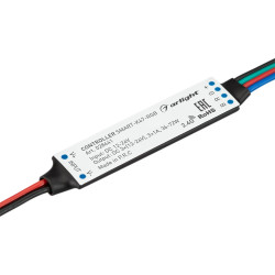 Контроллер SMART-K47-RGB (12-24V, 3x1A, 2.4G) (Arlight, IP20 Пластик, 5 лет) 028441
