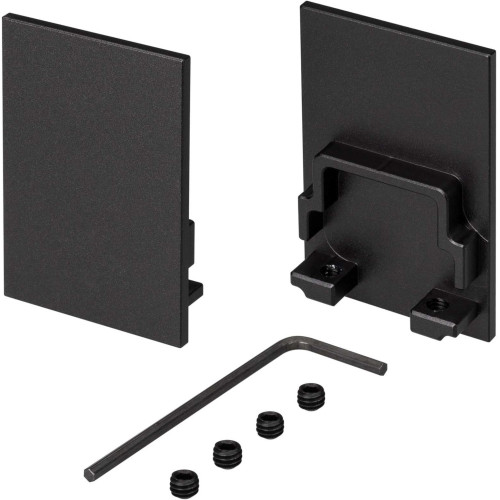 Заглушка SL-COMFORT-3551 BLACK глухая (Arlight, Металл) 031794