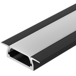 Профиль MIC-FS-3000 ANOD BLACK (Arlight, Алюминий) 040720