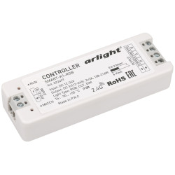 Контроллер SMART-K1-RGB (12-24V, 3x3A, 2.4G) (Arlight, IP20 Пластик, 5 лет) 022497
