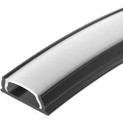 Профиль ARH-BENT-W11-2000 ANOD BLACK (Arlight, Алюминий) 039583