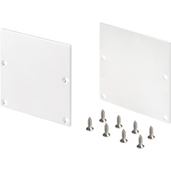 Заглушка SL-LINE-5050-LW WHITE глухая (Arlight, Металл) 040253