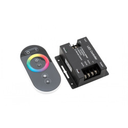 Контроллер с пультом touch RF-RGB-S-24A
