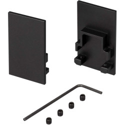 Заглушка SL-COMFORT-2542 BLACK глухая (Arlight, Металл) 031773