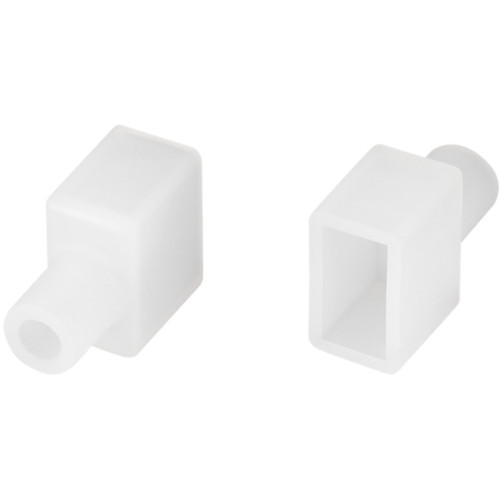 Заглушка WPH-FLEX-0612-SIDE WHITE с отверстием (Arlight, Силикон) 040834