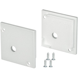 Заглушка SL-KANT-H30 SQUARE с отверстием (Arlight, Пластик) 024481